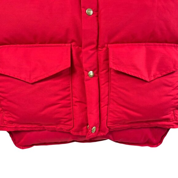 Woolrich 21053 Red Quilted Down Puffer Vest - Picture 5 of 9